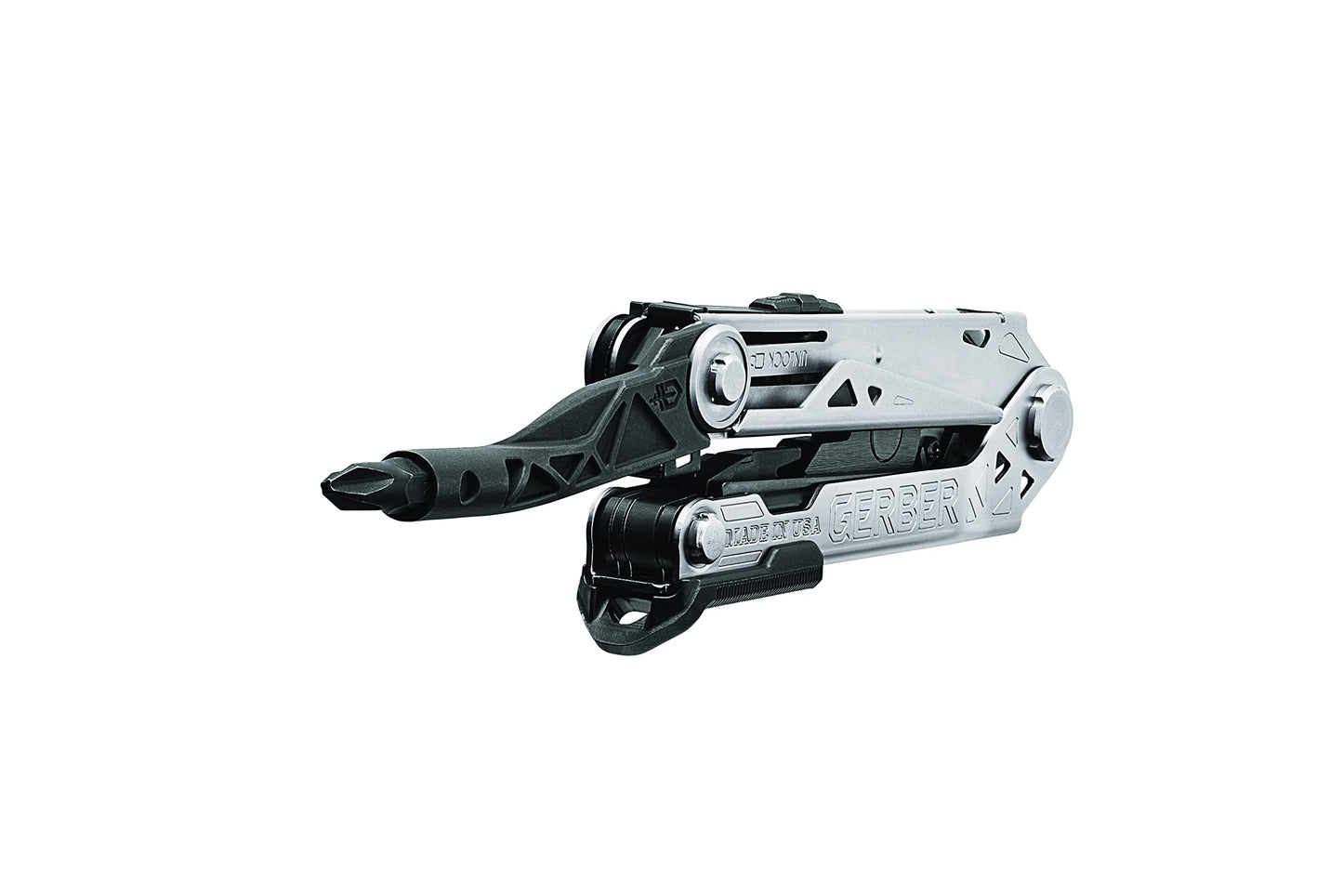 Gerber Gear Center-Drive - Berry-Compliant Sheath - 16-Piece Multipurpose Tool - Includes Sheath, Pliers, Wire Cutters, Pry Bar & More - Black