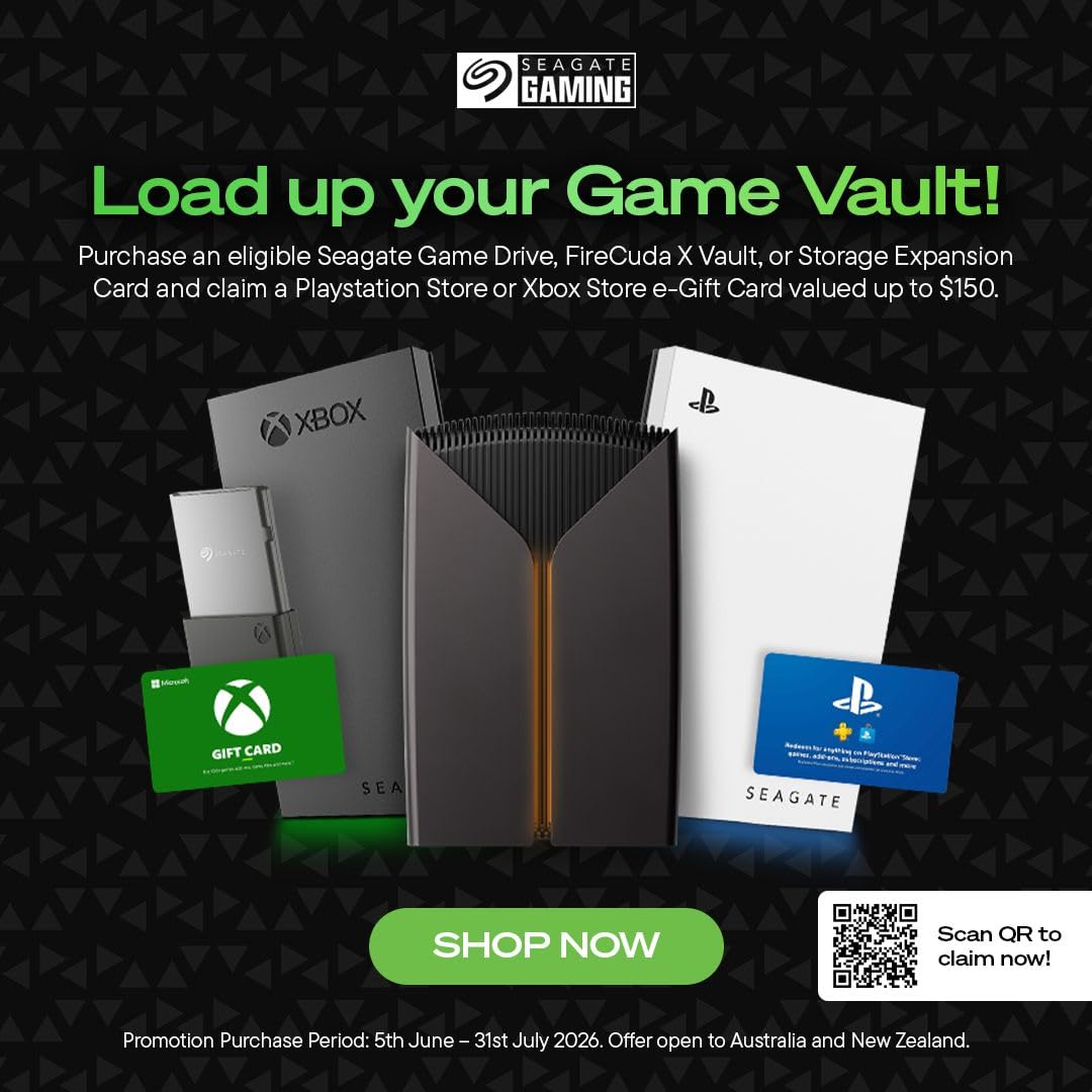 Seagate Game Drive for PlayStation® Consoles 2 TB External Hard Drive - USB 3.2 Gen 1, Officially-Licensed (STLV2000101)