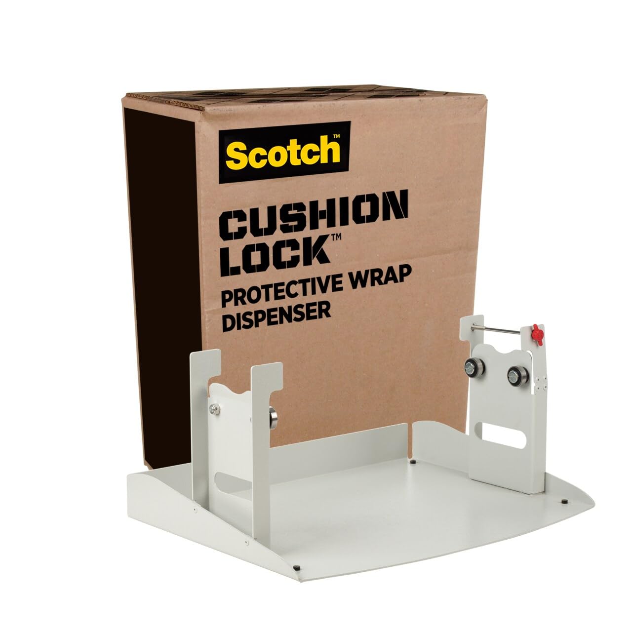 Scotch Cushion Lock Protective Wrap Refillable Dispenser, Sustainable Packaging Solution for Packing, Shipping and Moving, for 12 Inch Wide Wrap (PCW-121000-D)