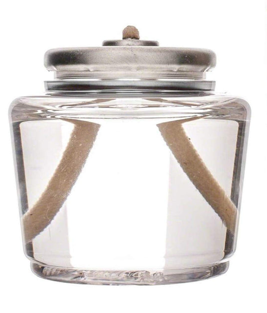 D'light Online HD15 Liquid Votive Candles Fuel Cells - 15 Hour Burn Time Liquid Wax Disposable Clear Plastic Fuel Cells for Wedding Hotel, Restaurant Tables and Emergency Candles - Set of 96
