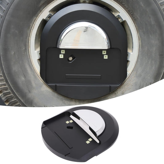 PIUGILH Spare Tire Mounting License Plate Frame Compatible with Hummer H2 2003-2009 (25782333) Spare Tire Rack Rear Wheel Mount Licence Holder Bracket (Matte Black)