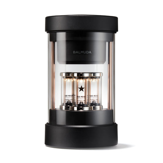 BALMUDA Combo Pack The Speaker The Lantern Gray | Rechargeable Portable Bluetooth Speaker & Rechargeable LED Lantern