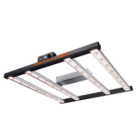 Spider Farmer G3000 Cost-Effective LED Grow Lights 300W, Upgraded App Remote Control, 3x3ft Coverage Full Spectrum Dimmable Bar Style Growing Lamp for Indoor Plants