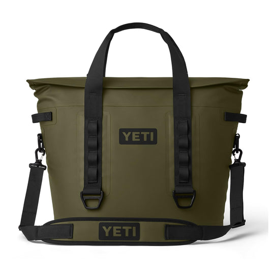 YETI Hopper M30 Portable Soft Cooler with MagShield Access, Olive