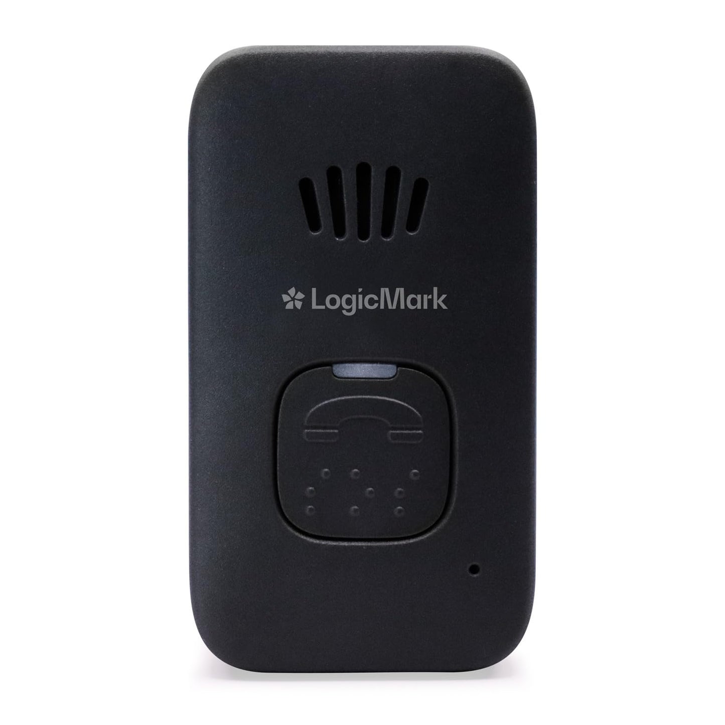LogicMark Guardian Alert 911 Plus – No Monthly Fees, 2-Way Emergency Pendant for Seniors, with Fall Detection, Water Resistant, Direct 911 Connection Without a Landline