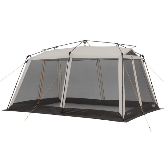Bushnell Screenhouse with Instant Setup Technology | 14' x 10' Large Size with Extended Eaves Poles to Maximize Space For Camping & Hiking, For 8 Person