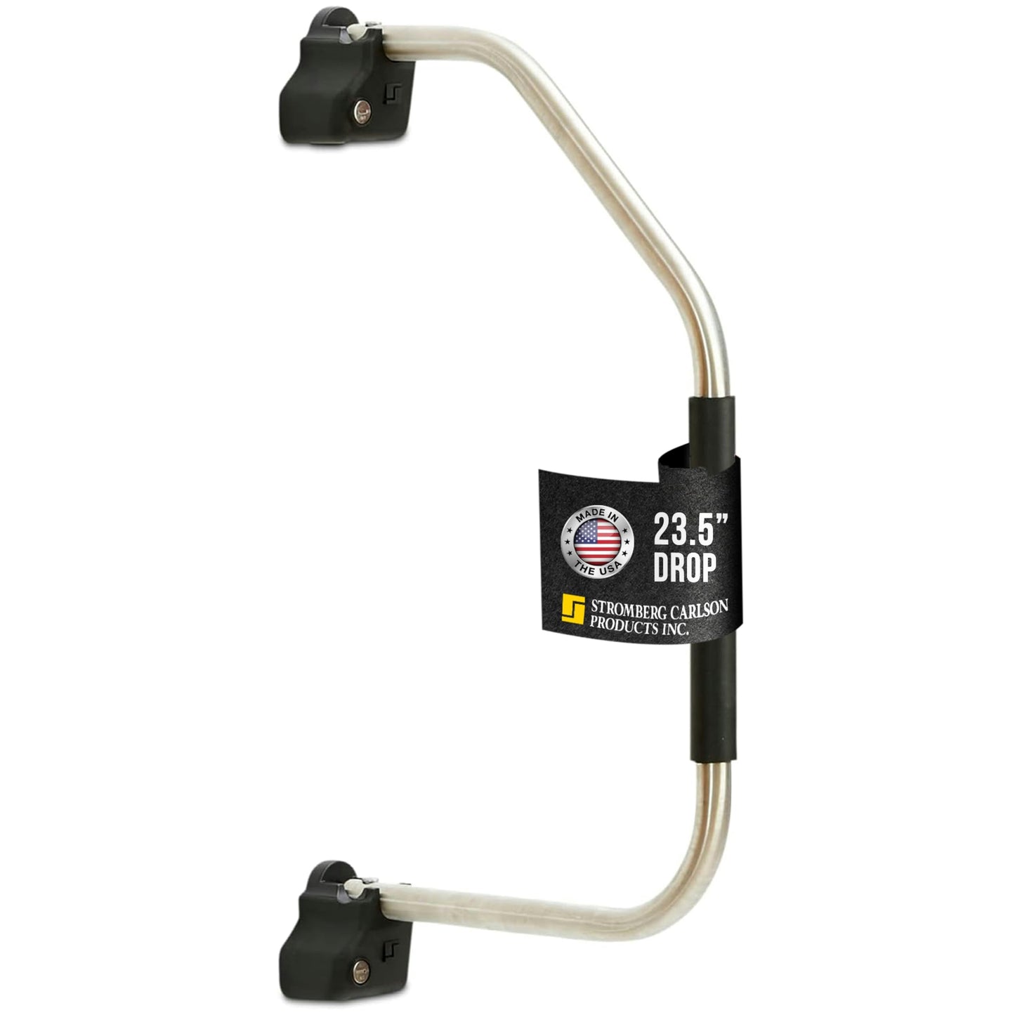 Stromberg Carlson AC-300L Locking Commercial Rail - Mobile Equipment Support - RV Camping Accessories and Travel Trailer Accessories for Step Ladder- 200 lbs Capacity - 15.5" Extension, 23.5" Height