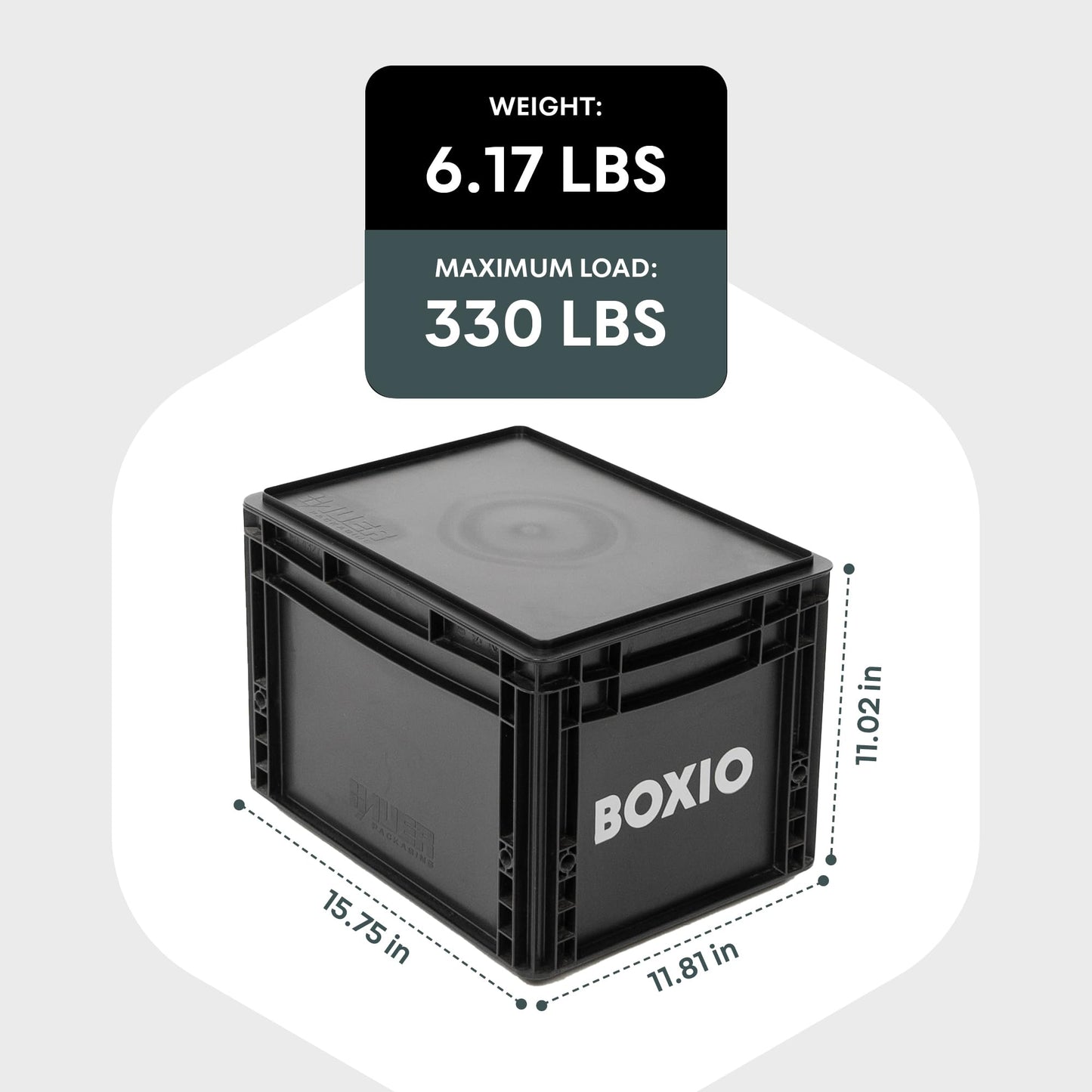 BOXIO TOILET PLUS: Starter-Set - Portable solution for car trips, boats, hunting or outdoor adventures. Europe's most-selling composting toilet. Compact size: 15.75" x 11.8" x 11"