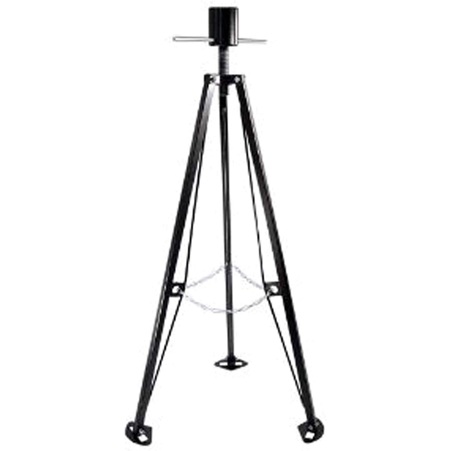 Camco Eaz-Lift 5th Wheel King Pin Tripod Stabilizer - Features Adjustable Height & 5,000 lb Certified Load Capacity - Heavy Duty RV Stabilizer - Folds for Easy RV Storage and Organization (48855)