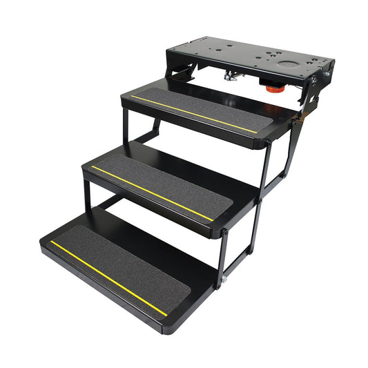 Kwikee 25 Series Electric Step Assembly Frame for Motorized Entry Steps on 5th Wheel RVs, Travel Trailers, Motorhomes - 908025000