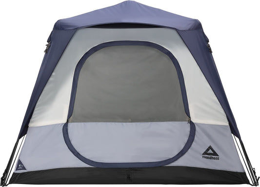Caddis Rapid 4-Person Tent, Camping Gear for the Outdoors, Pop Up Tent, Rapid Tent Frame for Easy Setup, 4-Person Capacity Tents for Camping, (by Caddis Sports)