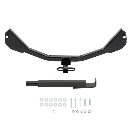 ALMULOO 1.25" Tow Hitch Compatible with 2010 2011 2012 2013 2014 2015 Chevrolet Camaro Except Convertible/w/Dealer Installed Ground Effects Trailer Hitch Powder Coated
