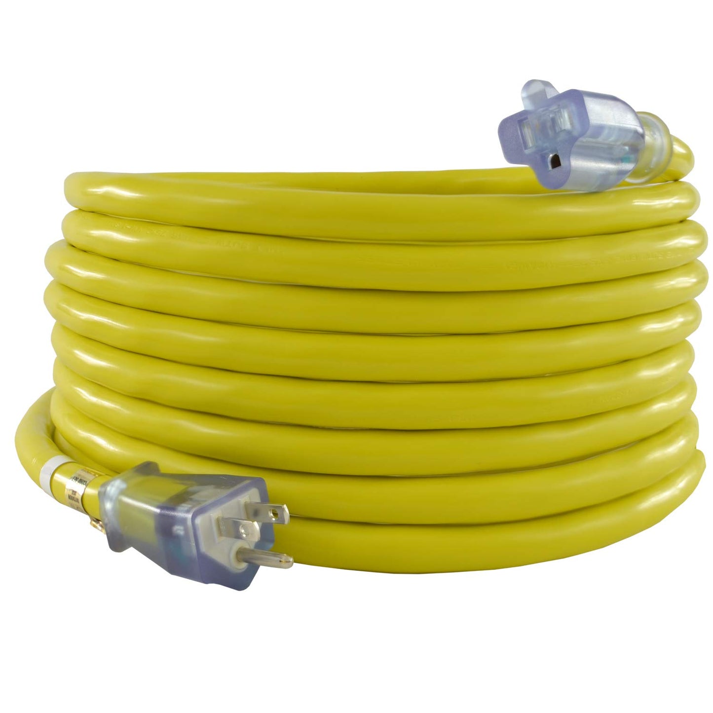 Conntek 50-Feet 15 Amp Outdoor Extra Heavy Duty Outdoor Extension Cord Lighted End, 10 Gauge STW 600V Cable Cord