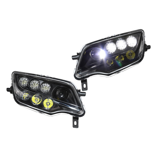XATVXUTV LED Headlights for Honda Pioneer 1000/700/ Talon 1000, Front Light Head Lamp with High Low Beam for Honda Pioneer 1000 700/ Talon/Rancher 420/ Foreman 500/ Rubicon Accessories (2PCS)