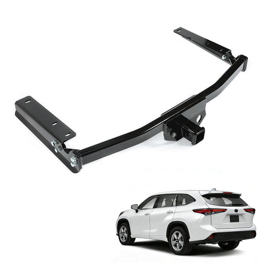 ECOTRIC Class 3 Trailer Hitch Compatible with 2020-2023 Toyota Highlander w/2 in Square Receiver Tow Hitch Replace for 13453, 5,000 LBS Weight Carrying Capacity Heavy Duty