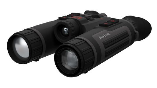ATN Binox 6 Dual Multispectral Binoculars w/Thermal + 4K Day/Night/Twilight, 1,000 m Laser Rangefinder, Wi-Fi, 64GB, IP67 (384×288, 5.5-44×)