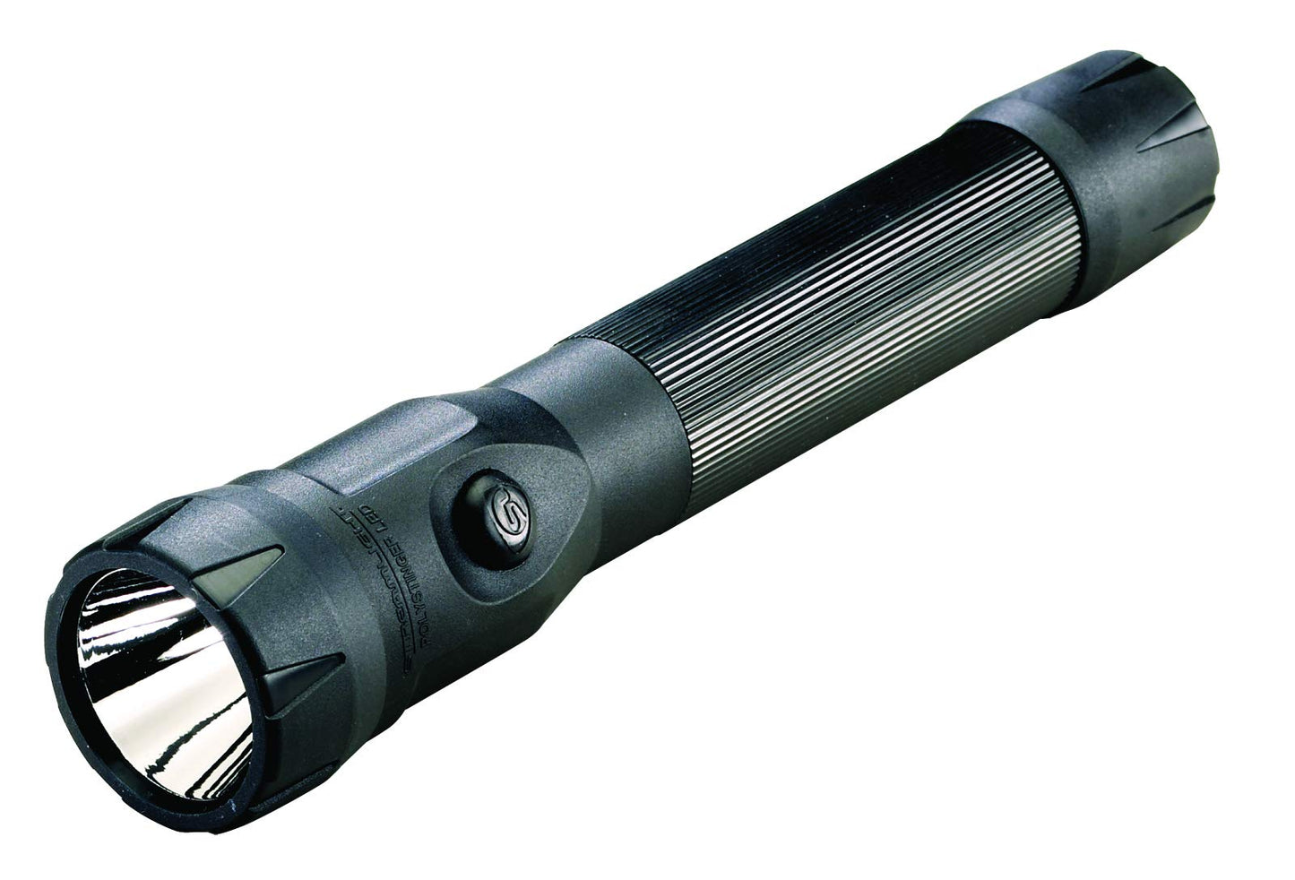 Streamlight 76833 PolyStinger DS LED Flashlight with 120-Volt AC Charger and 1 Piggyback Holder, Black - 385 Lumens