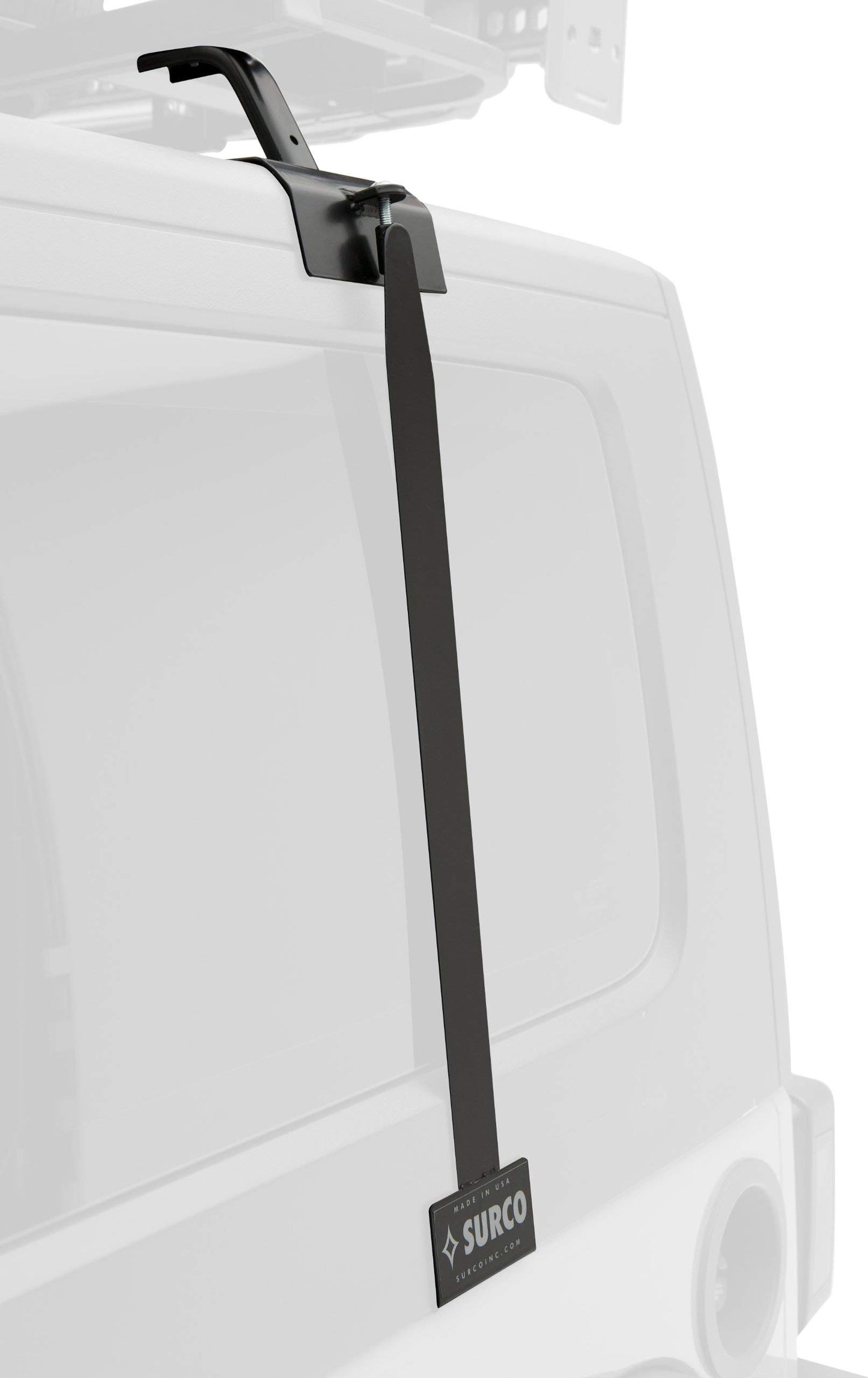 Surco J600 Roof Rack Adapter Set for Safari and Adventure Roof Racks/Crossbars - Compatible with Hardtop Equipped 2007-18 Jeep Wrangler JK; No Drilling Required