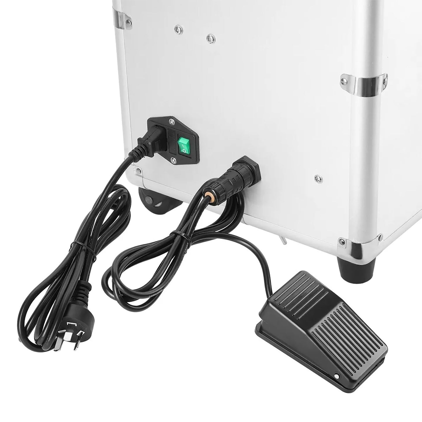 Portable Veterinary Dental Delivery Unit with Air Compressor and Suction System for Veterinary Dental Clinic and Pet Clinic (4-Hole Handle)