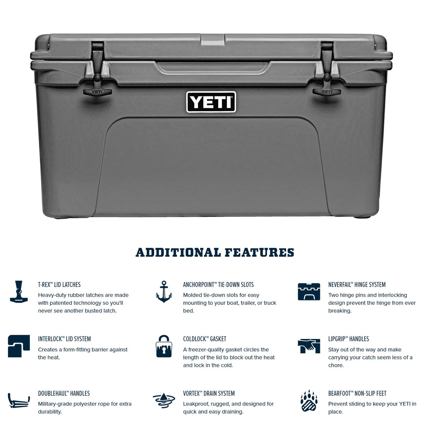 Yeti Tundra 65 Charcoal