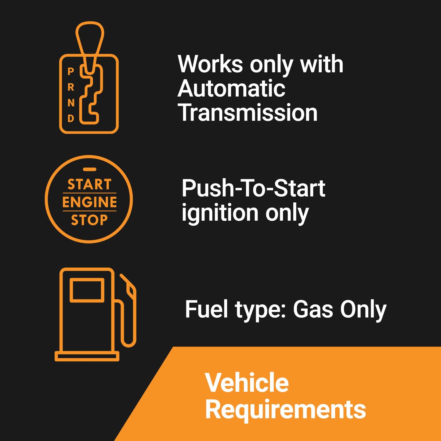Start-X Remote Starter Kit for Non-Hybrid Highlander (2014-2019), C-HR (2018-2019), Land Cruiser (2016-2018) Vehicles with Push-to-Start Ignition Only | Plug & Play Install | Use Your OEM Key Fob