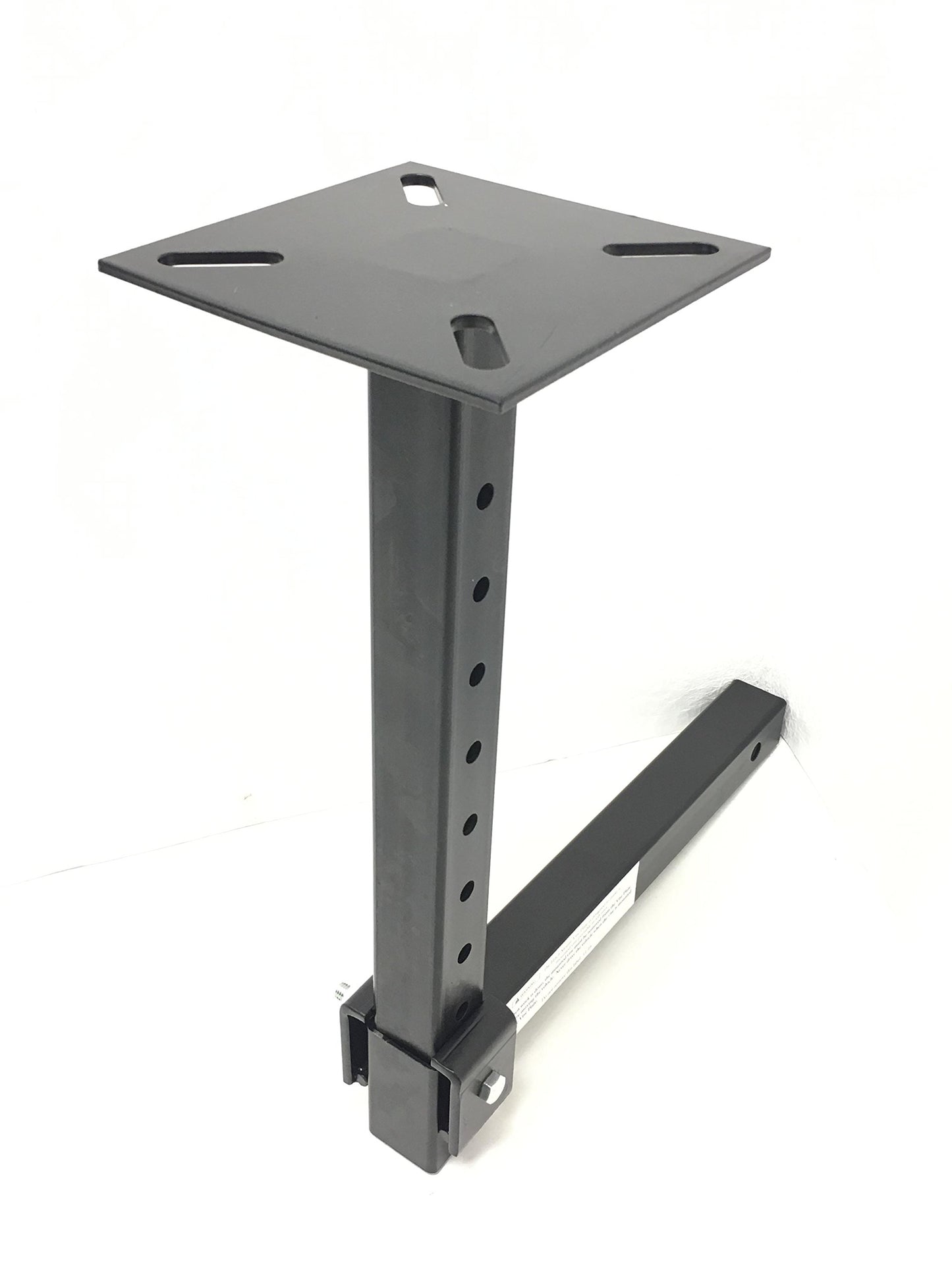 MaxxHaul Hitch Mount Vise Plate Holder Heavy‑Duty 2 Inch Receiver Workbench Mount Portable Vise and Tool Platform for Trucks SUVs and RVs Alloy Steel Construction (80356)
