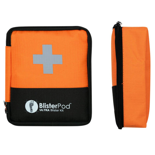 BlisterPod Ultra Blister Kit (60+ Pc Set) | Comprehensive Foot Blister Prevention and Treatment Set | Professional Foot Care in Endurance Sport, Remote & Wilderness Locations