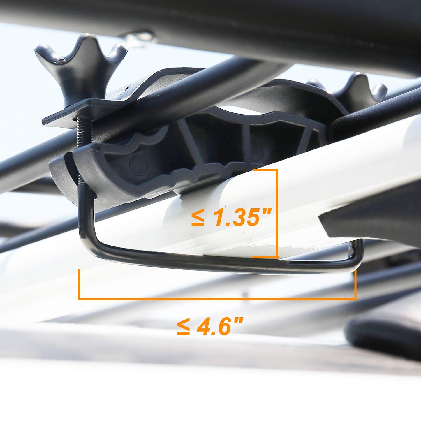 XCAR 64"x 23"x4" Skinny Roof Basket Cargo Carrier - Heavy Duty Steel Rooftop Cargo Rack - Automotive Top Mount Roof Racks for Car Truck SUV Luggage Camping Gear Storage Transport
