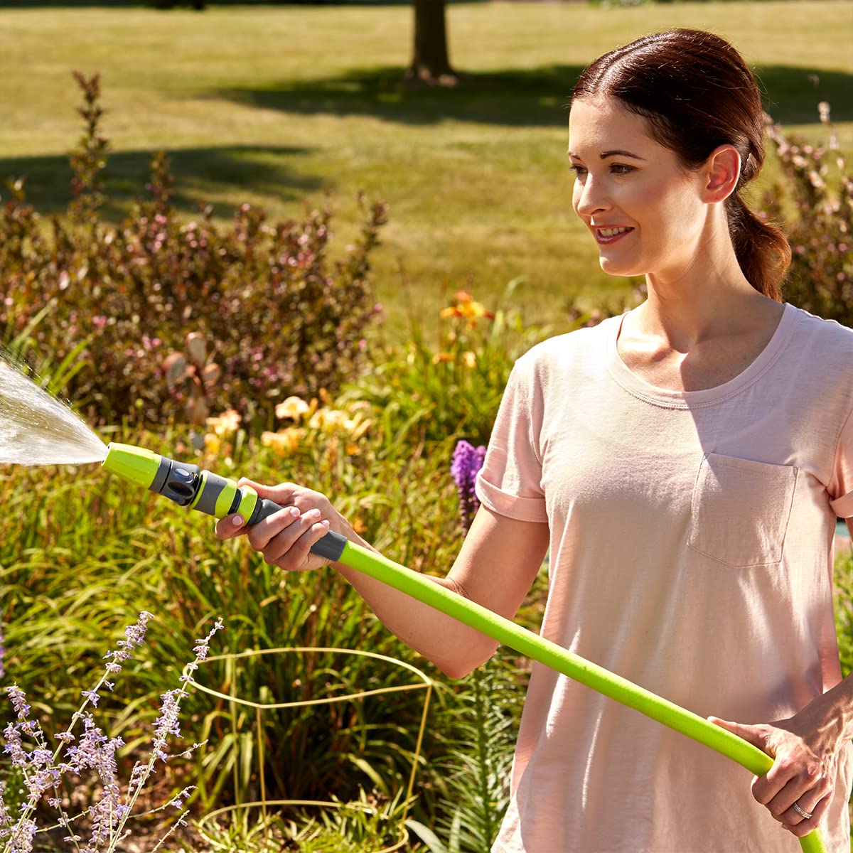Flexzilla Garden Hose 3/4 in. x 100 ft., Lightweight All-Weather Water Hose, Durable and Flexible, Leak-Free Connections