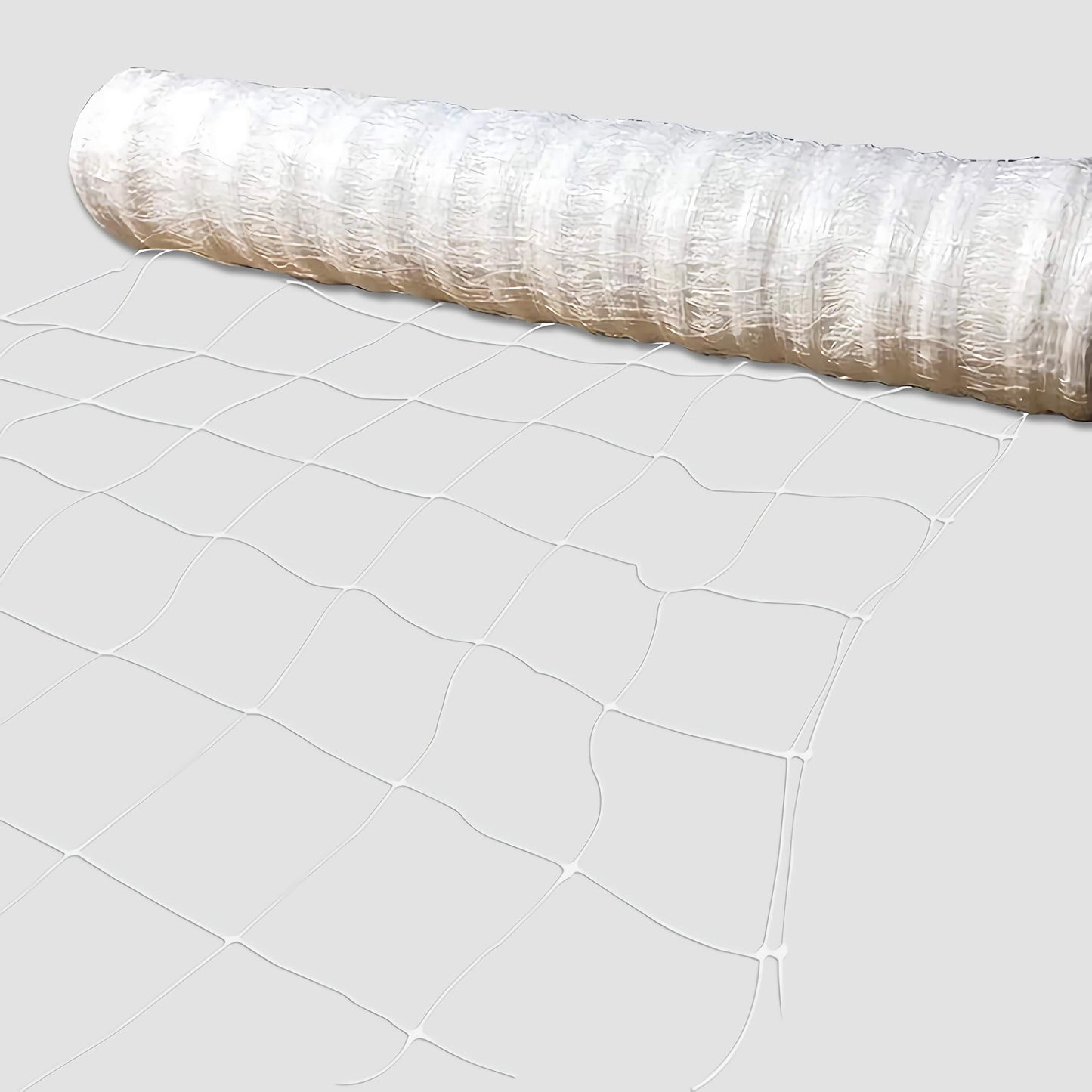 mychoiii Professional Garden Trellis Netting Bulk Roll 4ft x 4920ft - Heavy Duty Plant Support Net for Climbing Vegetables, 6" Mesh Scrog Netting for Grow Tent Cucumber Tomato Grape Vine Hydroponic
