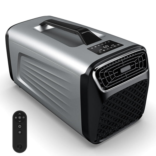 5200 BTU Portable Tent Air Conditioner for Camping, 4-in-1 Air Conditioner for Outdoor Indooer Using, 400W Consumption Quiet Small AC Unit for RV, Truck, Garage