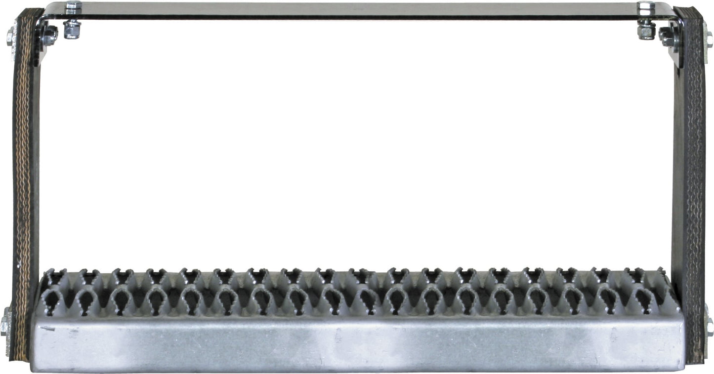 Buyers Products 5231130 30" Wide x 11" Tall Flexible Rubber Truck Step, Flexes To Resist Road Damage and Off-Road Impact, Truck & Trailer Step For Mechanics