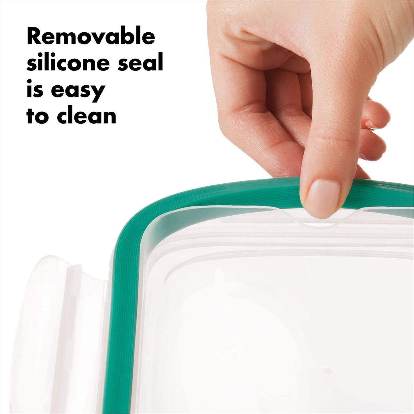 OXO Good Grips Smart Seal Leakproof Airtight Glass & Plastic Food Storage Container Set