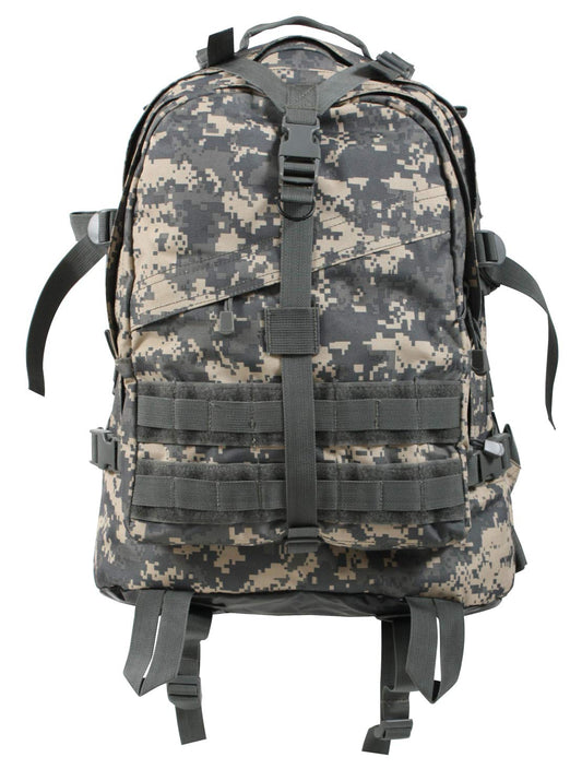 Rothco Large Transport Pack - Rugged Tactical Backpack MOLLE Bag for EDC Storage