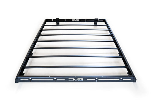 Full-Length Roof Rack for 2007-2018 Jeep Wrangler JK 4-Door | Mount Roof Top Tent | Bolt-On Installation | Multiple Tie Down Points | 300 lb Capacity | Multiple Accessories | DV8 Offroad
