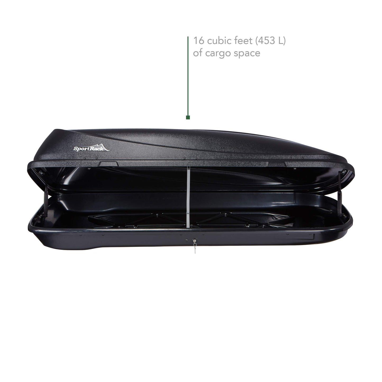 SportRack SR7016 Horizon Cargo Box, 16-Cubic Feet, Black