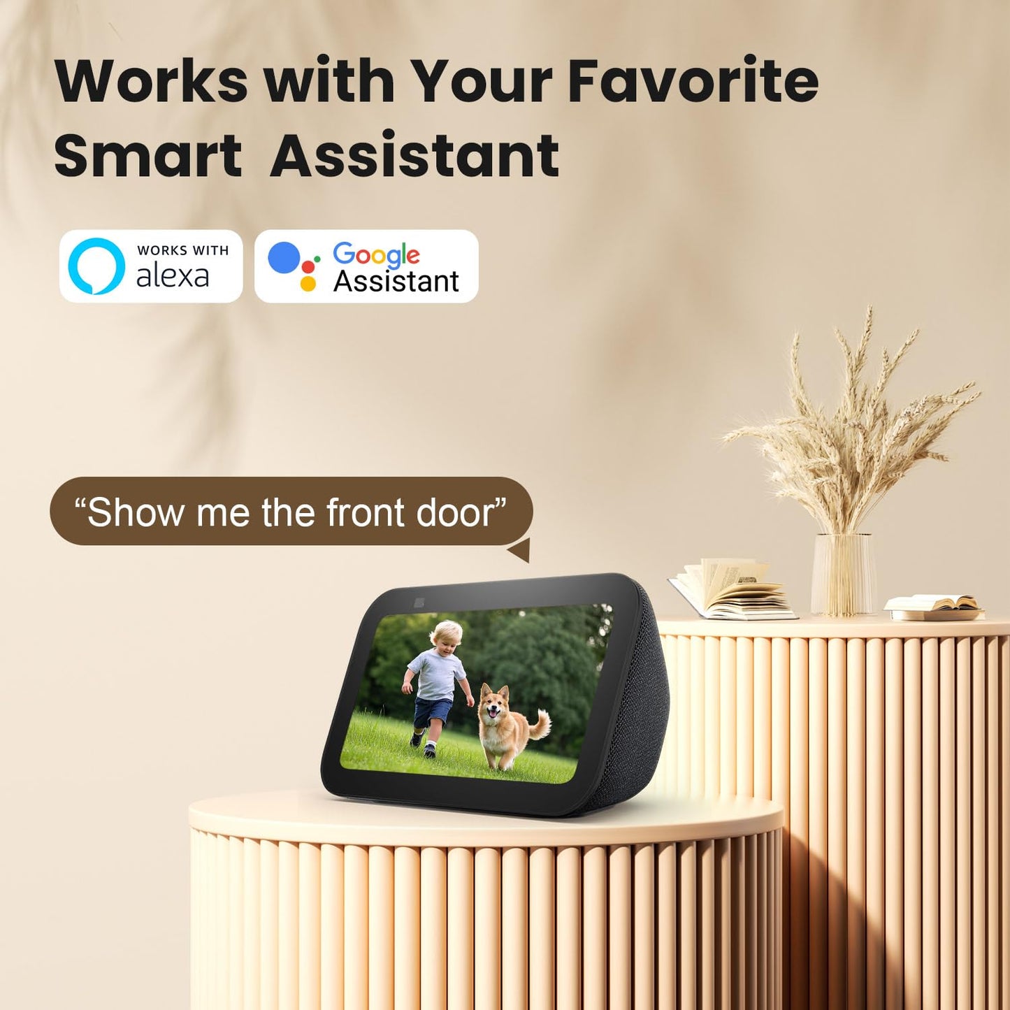 WiFi Cameras for Home Security, Free Cloud Storage, Solar Powered Security Cameras Wireless Outdoor, Outdoor Camera Wireless, Works with Alexa & Google Home, Smart Detection, 2K HD, 2-way talk, 4 Pack