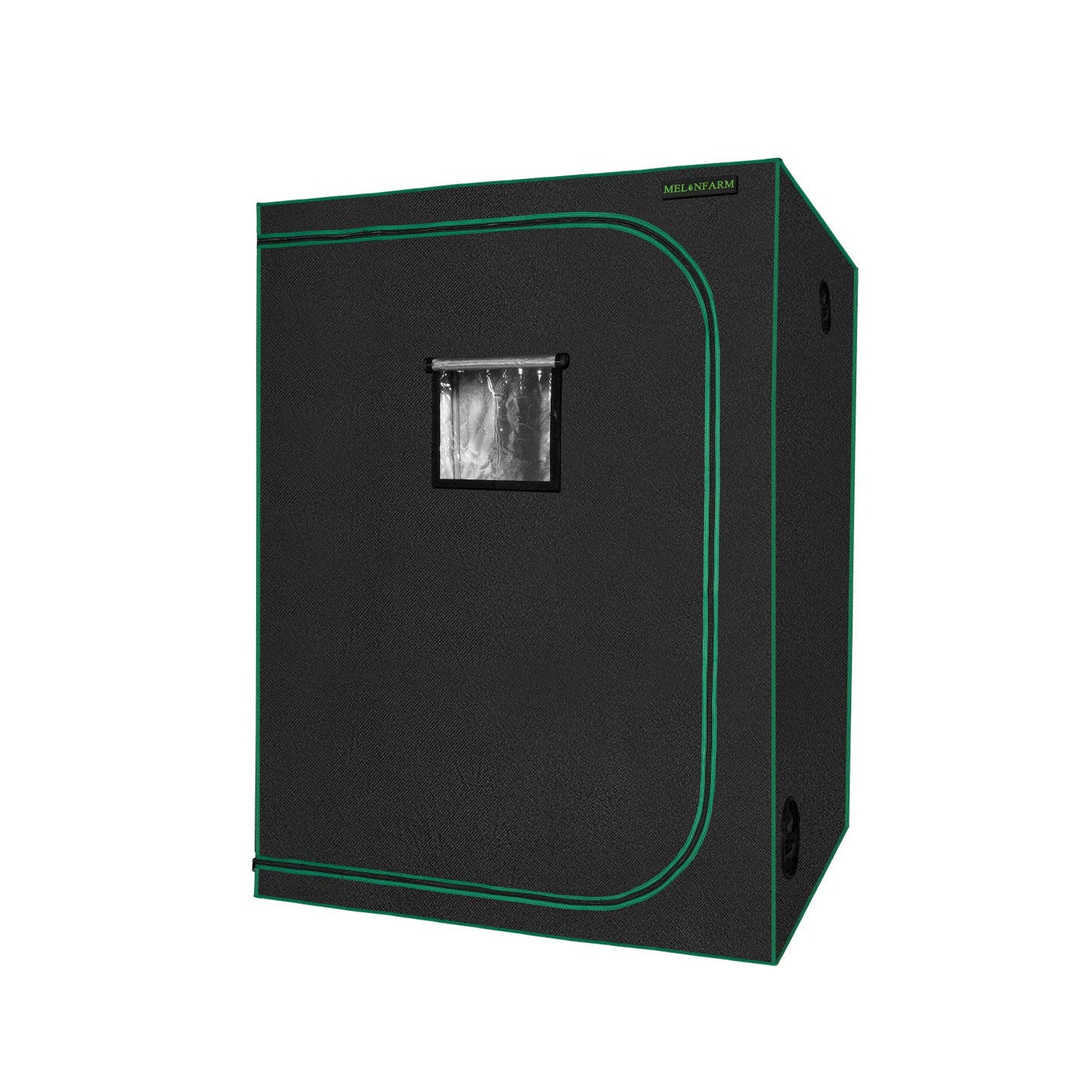 MELONFARM 57"x57"x80'' Grow Tent, High Reflective 600D Diamond Mylar Canvas with Observation Window and Floor Tray for Hydroponic Indoor Plant Growing