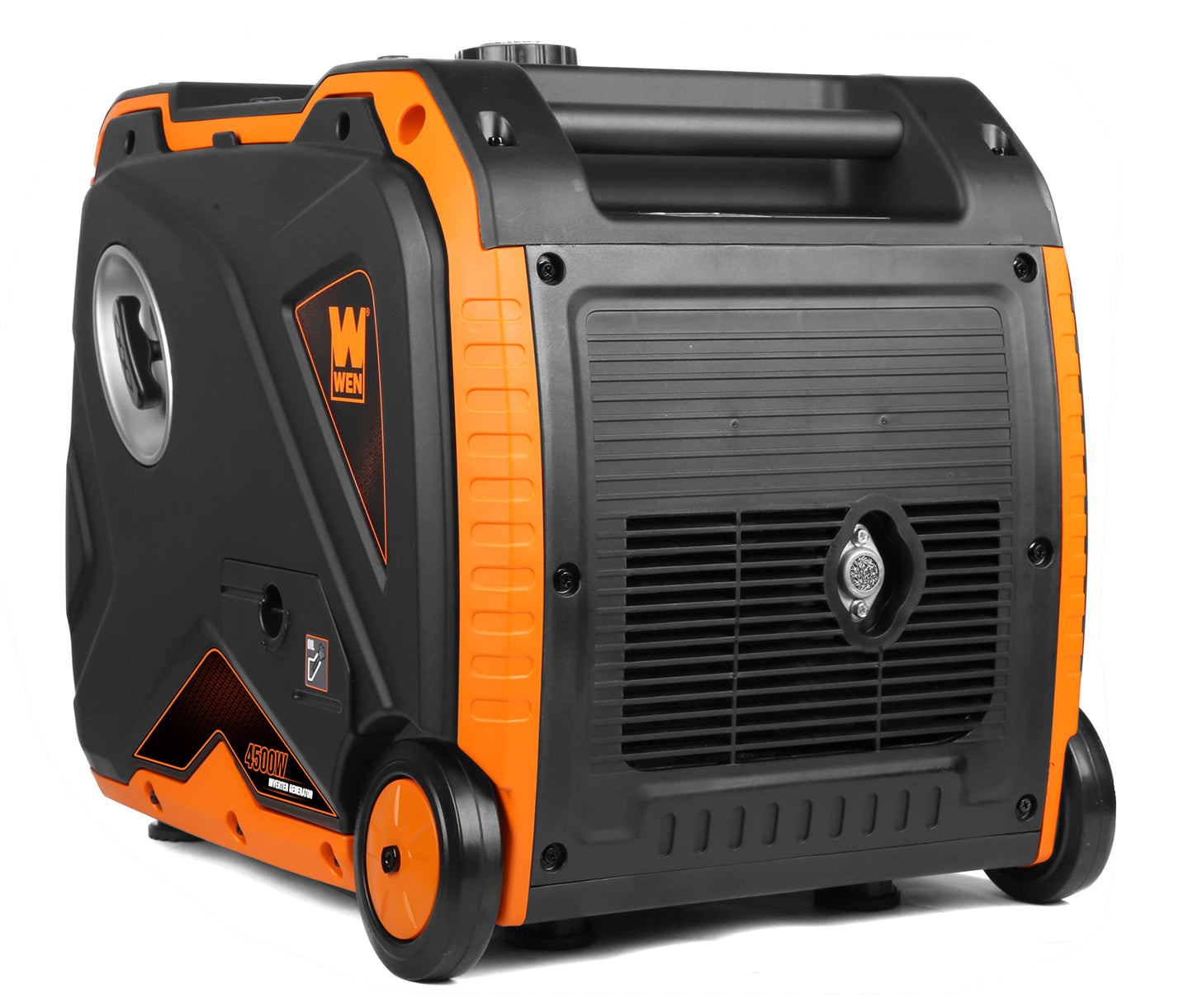 WEN DF452iX Super Quiet 4500-Watt Remote Electric Start Dual Fuel RV-Ready Portable Inverter Generator with Fuel Shut-Off and CO Watchdog