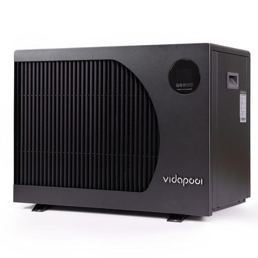 Vidapool 55,000 BTU Swimming Pool Heater 12 COP Electric Pool Heat Pump for Above Ground and Inground Pools Heating and Cooling Smart WiFi Control Pools Up to,16000 Gallons