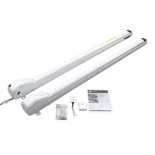 Solera 12V Smart Arm Awning Hardware Kit for 5th Wheel RVs and Travel Trailers - Standard - White