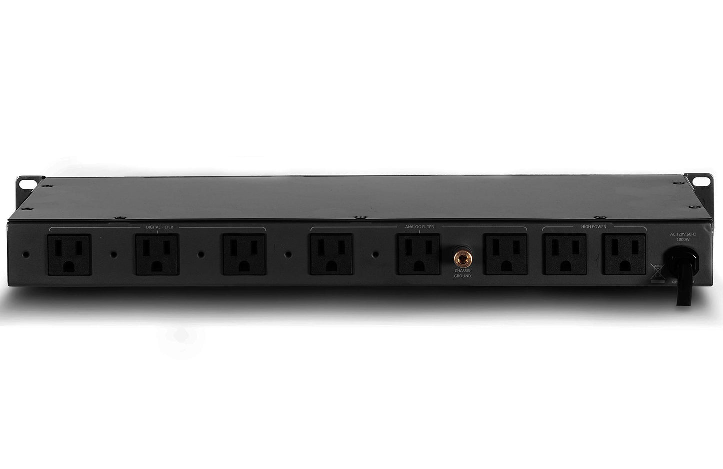 Soundavo PMX-3300 Power Conditioner and Surge Sequencer 10 Protected Outlets and 3 Zones 15A with LED Voltmeter Display & Pullout Light