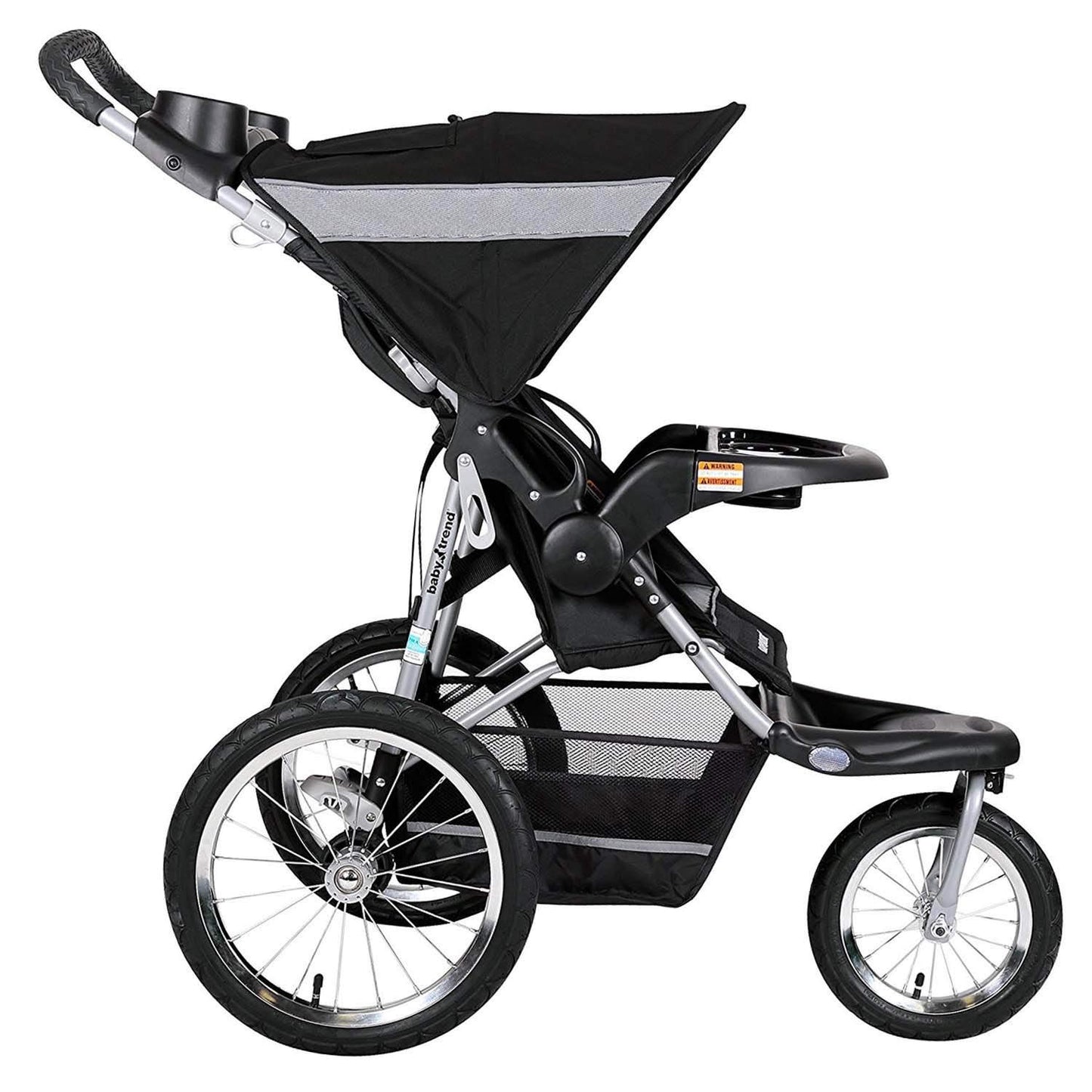 Baby Trend Expedition® Jogger Travel System with EZ Flex-Loc® Infant Car Seat, Millenium White