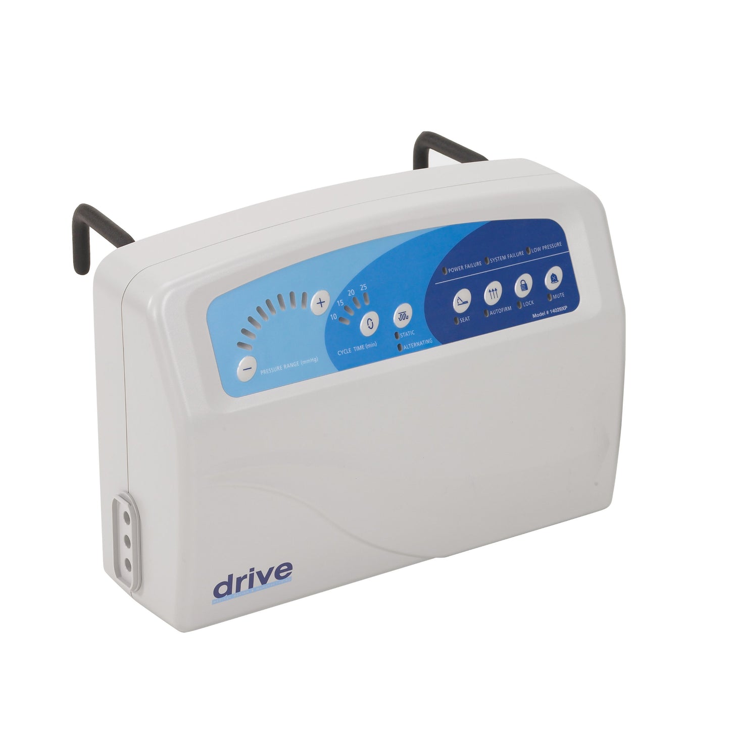 Drive Medical Med Aire 8" Defined Perimeter Low Air Loss Mattress Replacement System with Low Pressure Alarm, 8"