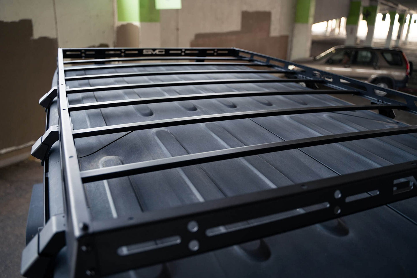 Full-Length Roof Rack for 2007-2018 Jeep Wrangler JK 4-Door | Mount Roof Top Tent | Bolt-On Installation | Multiple Tie Down Points | 300 lb Capacity | Multiple Accessories | DV8 Offroad