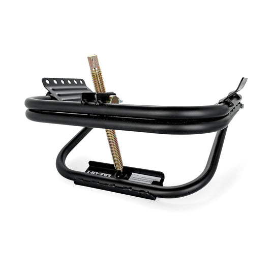 Camco Eaz-Lift Trailer Tire Leveler - for Light Single Axle Trailers & Load Rating of 2000lb - Features Heavy-Duty Powder-Coated Steel Design & Embossed Tire Pads for Added Traction (48845)