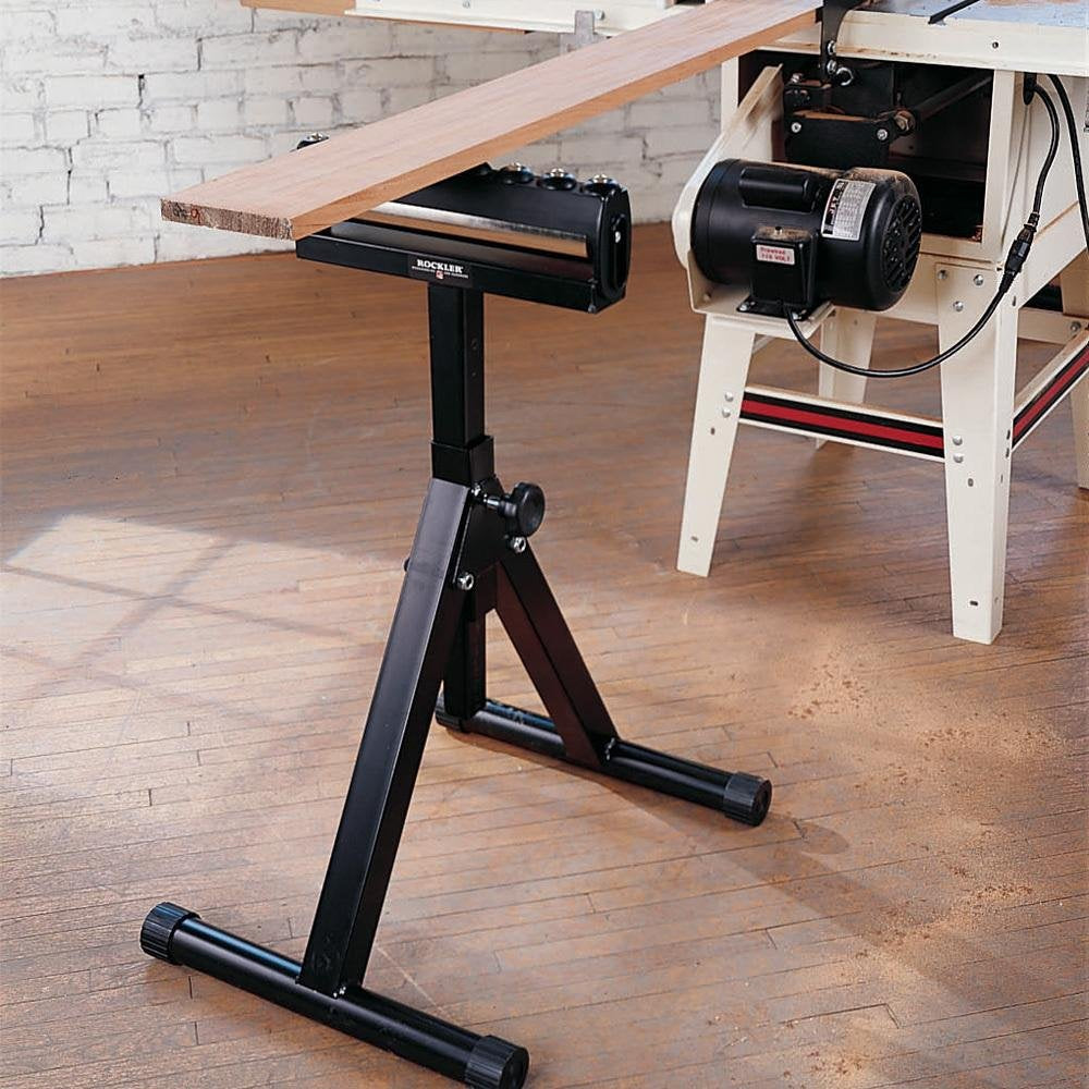 Heavy-Duty Fliptop Roller Stand - Saw Stand for Jointer, Table Saw, & More – Versatile Folding Work Stand - Roller Stands for Woodworking Flips from 2-3/8” Bearing Roller to Eightball Bearings