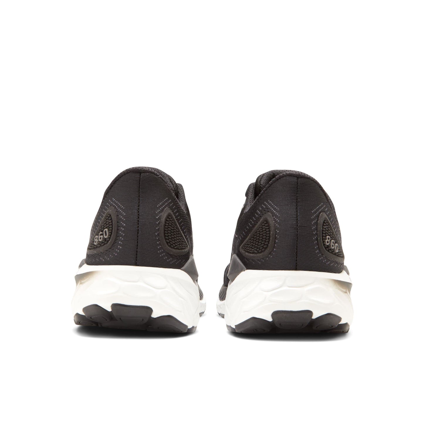 New Balance Men's Fresh Foam 860 V13 Running Shoe, Black/White, 9 Medium