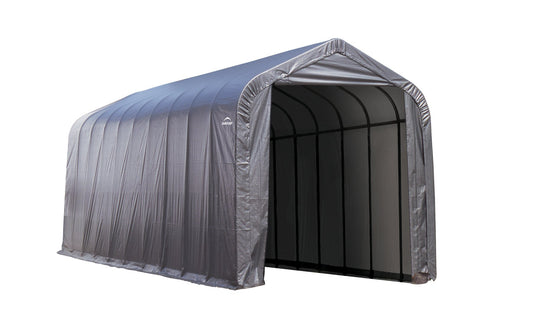 ShelterLogic Garage 16 x 40 x 16 Peak Standard Grey