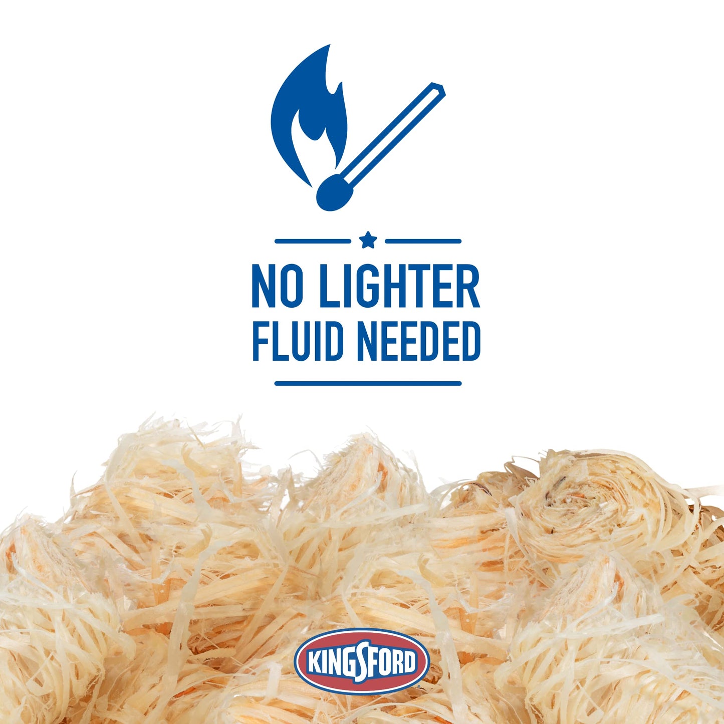 Kingsford Quick Light Fire Starter Rolls All Natural Hardwood Paraffin Water Resistant Easy Lighting Charcoal Pellet Grills Smokers Campfires Outdoor Fireplaces 32 Count 24 Pack